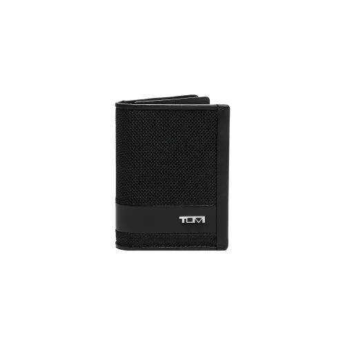 TUMI ALPHA Nylon Кошелек Держатель для карт Мужской Черный