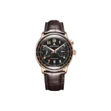 RGA9122-Розовое золото, корпус, черный циферблат