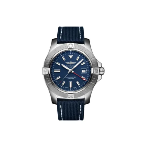 Breitling Автоматический Механический Часы Мужские 45 мм Синий