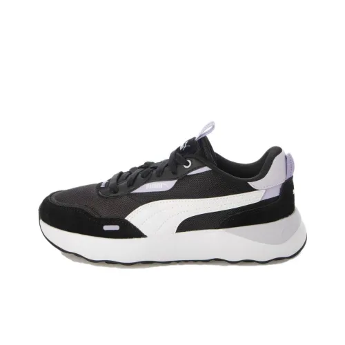 PUMA Runtamed Collection Амортизация Износостойкие Низкие Кроссовки для Бега Женские Черные