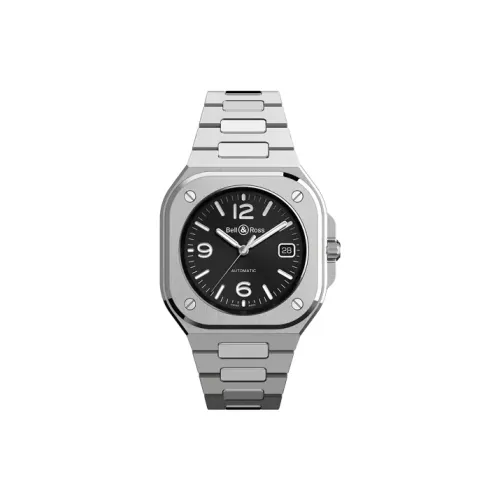 Bell & Ross Автоматический Механический Часы для мужчин, 40 мм * 40 мм * 11 мм, Черный