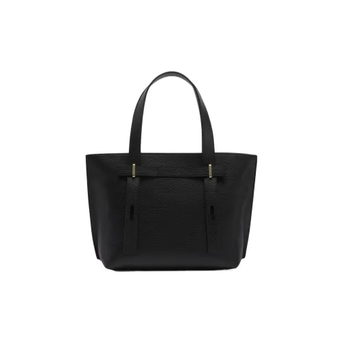 Furla Рельефная Телячья Кожа Тоут Сумка Сумка для покупок Сумка Маленькая Женская Черная