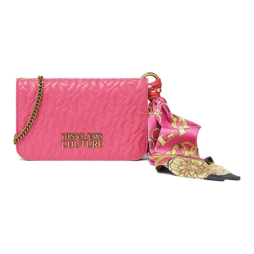 VERSACE JEANS COUTURE Полиэстер Одно плечо Через плечо Клатч Женский Розовый