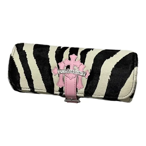 Chrome Hearts с коровьей замшей кожа коробка для часов шкатулка для украшений мешок для хранения унисекс черный белый и розовый