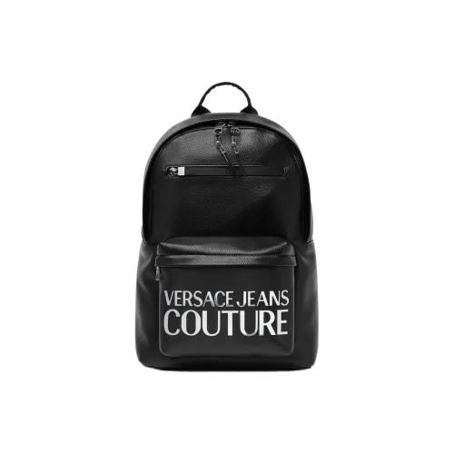 VERSACE JEANS COUTURE Полиуретан Рюкзак Мужской Черный Белый