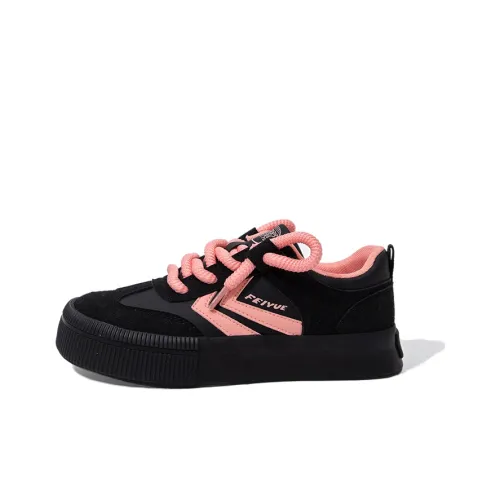 Feiyue Скейтборд Кроссовки Низкие Черные/Розовые Красные Женские