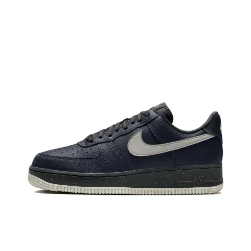 Nike Air Force 1 Next Nature Slip-Resistant Low Top Скейтборд Кроссовки Мужские Черные Серые