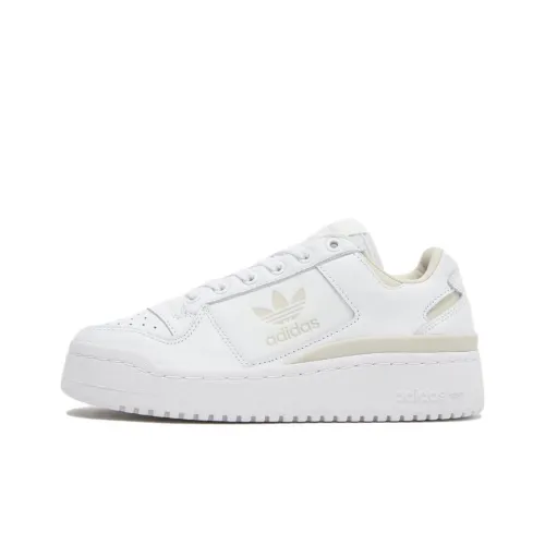 Adidas Forum Bold Low Топ Скейтборд Кроссовки Унисекс Белый Коричневый