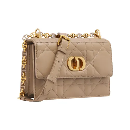 DIOR Овчина Сумка через плечо Сумка на плечо Женская Цвет печенья