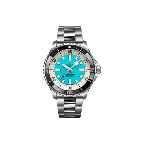 BREITLING Автоматический Механический Часы Мужские Super Ocean Collection 44 мм Синий