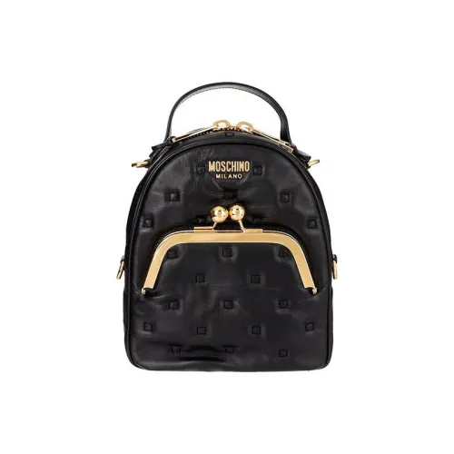 MOSCHINO Кожа Рюкзак Женские Черный