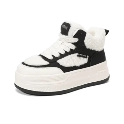 DAPHNE High Топ Скейтборд Кроссовки Женские Черные