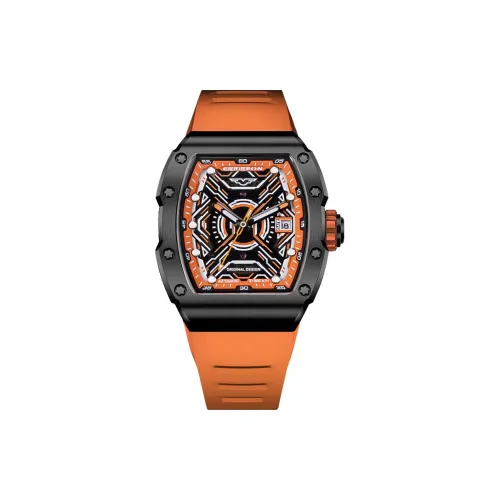 CERIEPON Механические Мужские Часы 49мм*42мм*13мм Черные