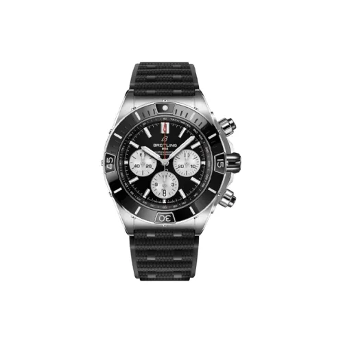 BREITLING Автоматический Механический Часы Мужские 44 мм Черные