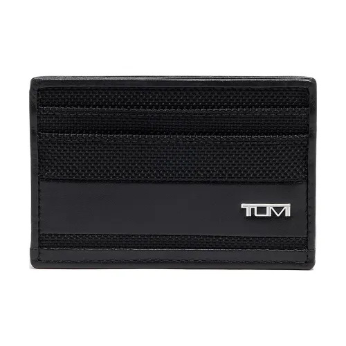 TUMI ALPHA Нейлон Слот для карты Кошелек Держатель для карт Стандартный Мужской Черный