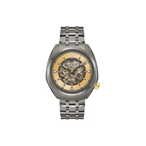 BULOVA Мужские часы Автоматический механический механизм корпус из нержавеющей стали ремешок 44,5 мм циферблат с механизмом модель BUL98A294