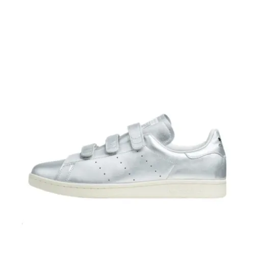 Adidas Stan Smith CF Nigo Collaboration Амортизация Износостойкие Низкие Кроссовки для Скейтбординга Унисекс Серебряный