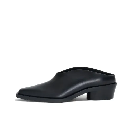 PROENZA SCHOULER Резиновая подошва Домашние тапочки Женские Черный