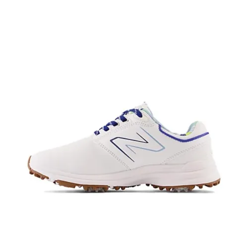 New Balance Амортизация Износостойкие Низкие Топы Обувь для гольфа Женские Белые Синие