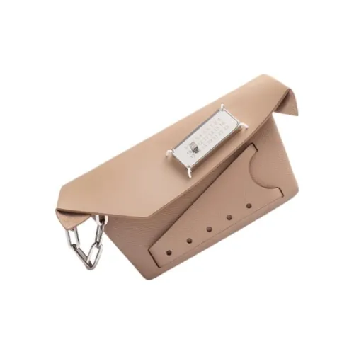 Maison Margiela Snatched с рельефной телячьей кожей гладкая телячья кожа сумка на плечо маленькая женская розово-коричневый