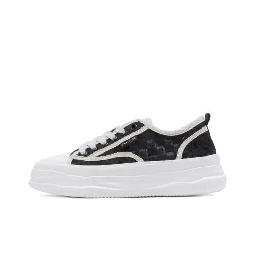 C°BANNER Низкий топ Скейтборд Кроссовки Женские Черные