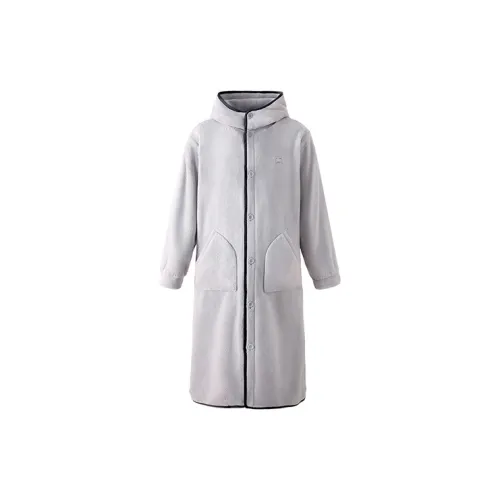 Jingyun Серебристо-серый Мужской Банные халаты