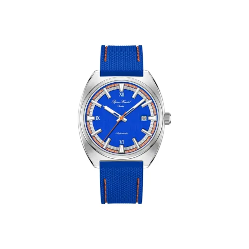 BJORN HENDAL Автоматический Механический Movement Унисекс Часы 40mm*40mm*11,3mm Синий