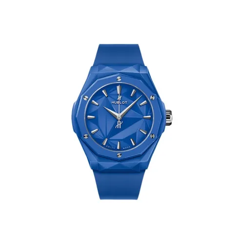 HUBLOT Автоматический Механический Механизм Мужские Классические Фьюжн Часы 40 мм Синий