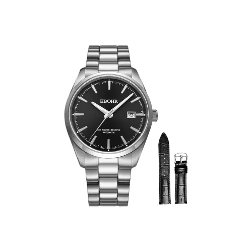 EBOHR Автоматический механический механизм Мужские часы Explorer Collection 41мм*41мм*11мм Черные