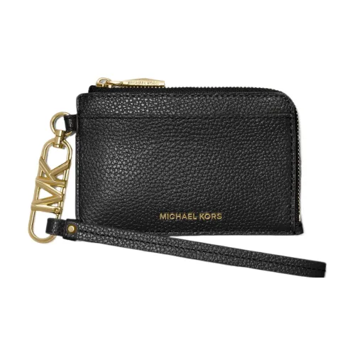 MICHAEL KORS Коровья кожа Держатель для карт Маленький Женский Черный