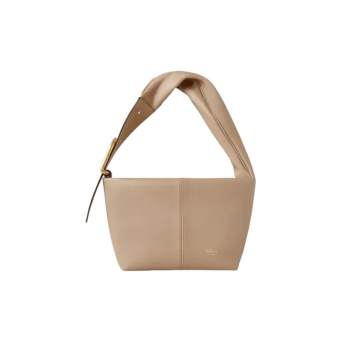 Mulberry Матовый Телячья кожа Одно плечо Сумка Маленькая Женская Кленовый Лист Коричневый