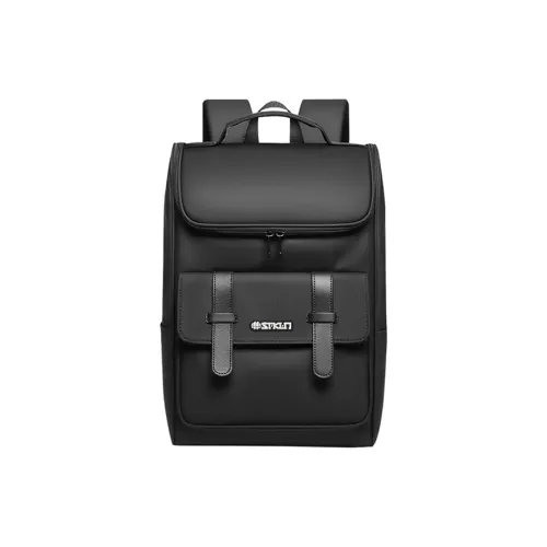 SAKUN ПВХ Рюкзак Стандартный Унисекс Элегантный Черный