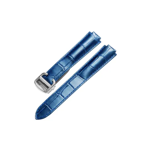 ZHISHENG Ремешок Cartier Синий Воздушный шар Совместимость Натуральная кожа Материал 8 8,33 11 12MM Ширина интерфейса