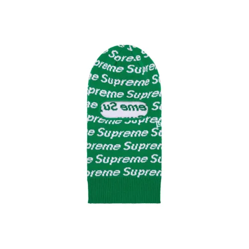 Supreme x New Era Акриловые Шапки и Кепки Унисекс Зеленый