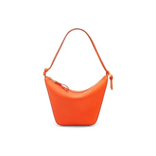 LOEWE Hammock Hobo Сумка из коровьей кожи сумка через плечо сумка женская ярко-оранжевая