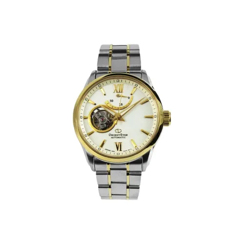 ORIENT Автоматический Механический Механизм Мужские Часы 39,3мм*12мм Белый