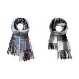 Чёрный Белый + Синий Серый