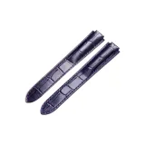 Фиолетовый кожаный материал без пуговиц