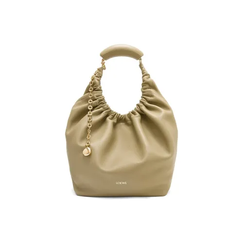 LOEWE Наппа Овчина Сумка через плечо Сумка Средний Женская Глина Зеленая