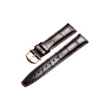 Розовая пряжка, коричневый кожаный ремешок