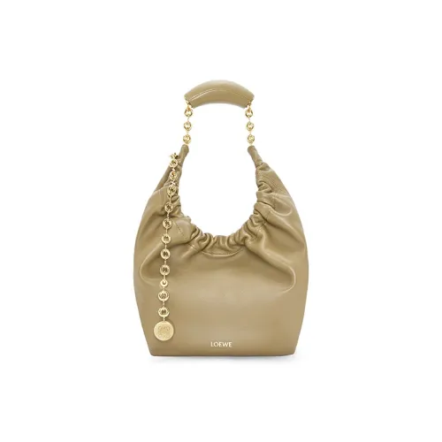 LOEWE Nappa Sheepskin Сумка через плечо Сумка Маленькая Женская Clay Зеленый