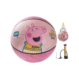 【Пеппа Свинья】 № 3 Розовый Детский Баскетбол (Набор с насосом, 3 предмета)