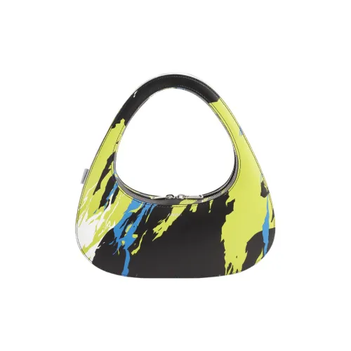 COPERNI Телячья кожа Сумка-багет Сумка Женская Лайм Серый Бирюзовый Черный