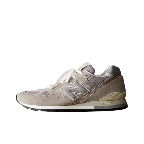 New Balance Low Топ Повседневные Городские Кроссовки для Коммутации и Бега Унисекс Серый Белый Японская Версия