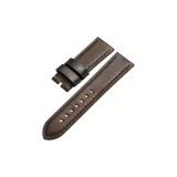 Тёмно-коричневый, кожа, без застёжки