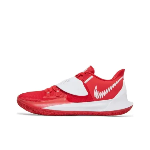 Nike Kyrie Low 3 TB Амортизация Износостойкий Низкий Топ Баскетбольные Кроссовки Мужские Красные