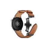 Pana Цветочный Бабочка Пряжка Ремень - Коричнево-черный Пряжка