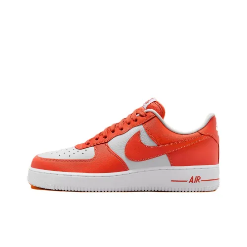 Nike Air Force 1 Low 'Orange Sport Canvas' Низкий топ Скейтбординг Мужской Оранжевый Белый