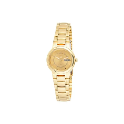 SEIKO Автоматический Механический Movement Женские Часы 25мм*11мм Золотой