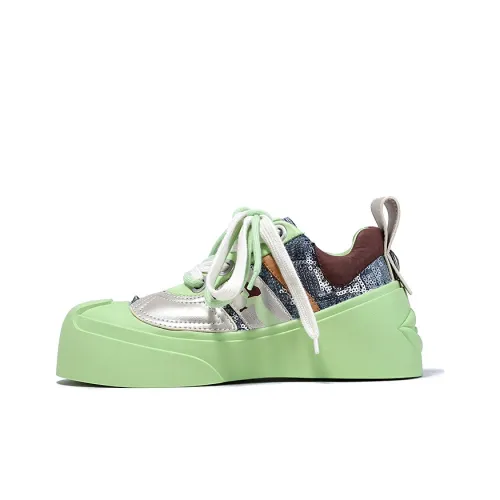 BELLALILY визуально увеличивает рост устойчивые к истиранию низкие кеды для скейтбординга женские